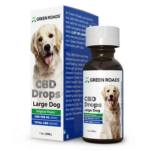 Green Roads CBD Drops Large Dog 600MG - Natty Supps