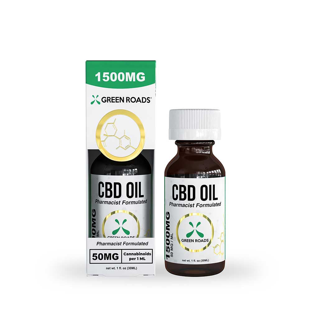 Green Roads 1500mg CBD Oil - Natty Supps