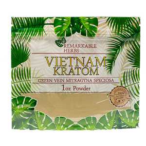 Remarkable Herbs Vietnam Green Vein 1 oz Powder - Natty Supps