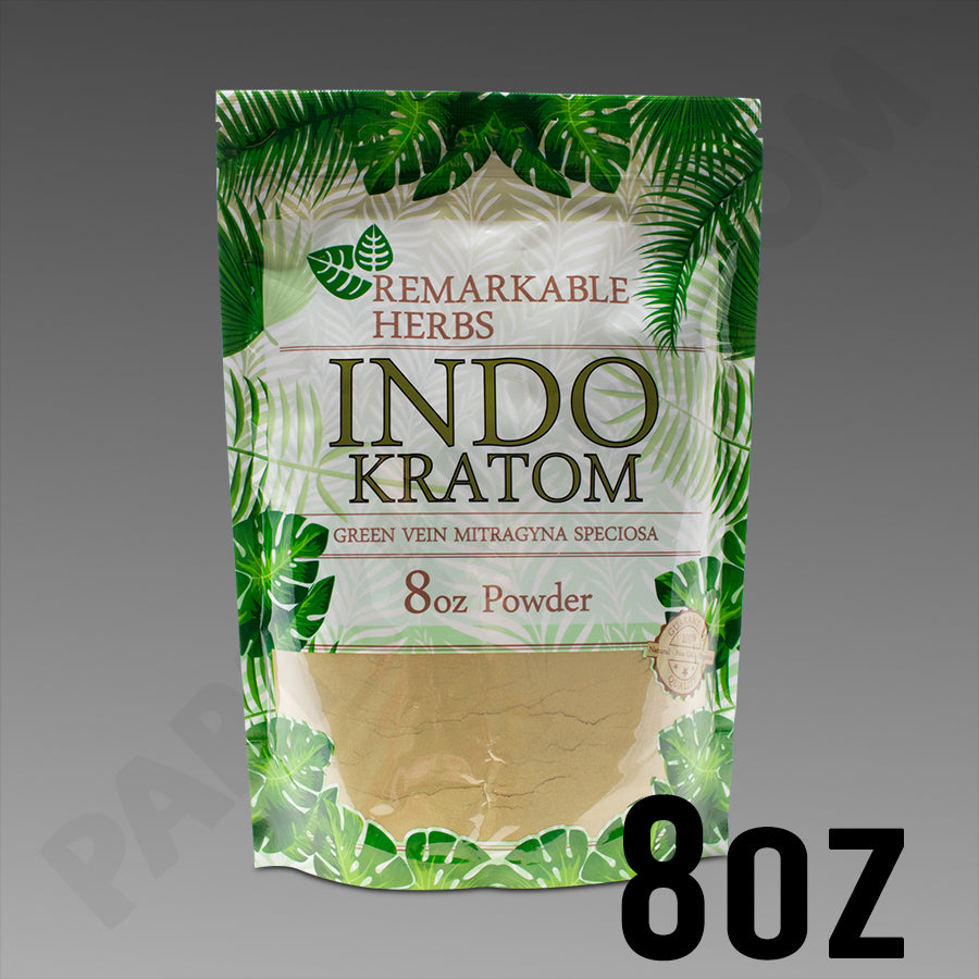 Remarkable Herbs Indo Green Vein 8 oz Powder - Natty Supps