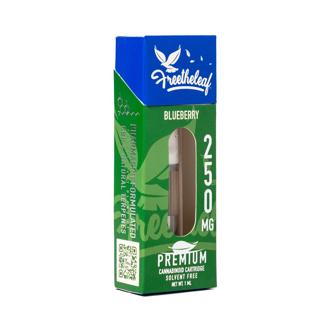 Green Roads Free The Leaf Blueberry 250mg Cartridge - Natty Supps