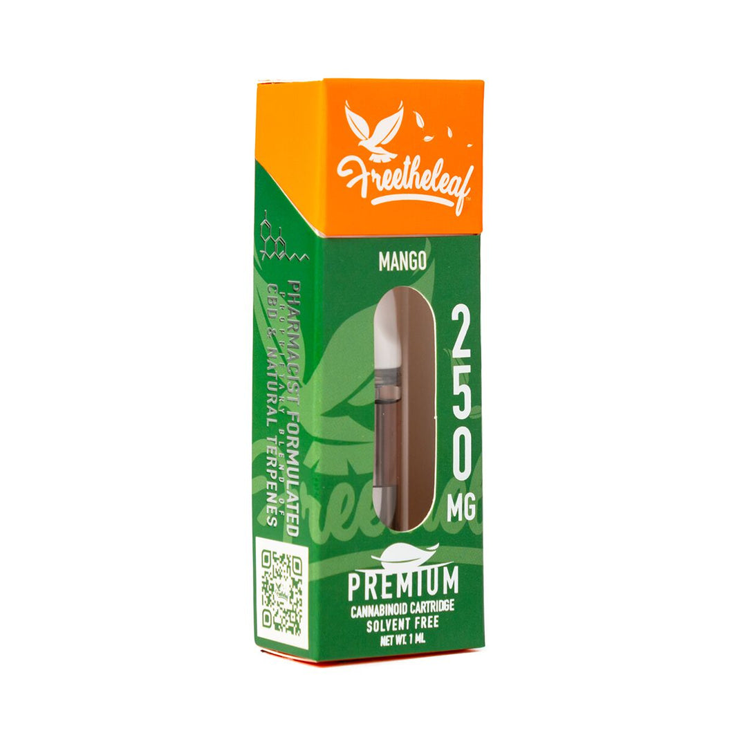 Green Roads Free The Leaf Mango 250mg Cartridge - Natty Supps