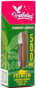 Green Roads Free the Leaf Strawberry lemonade 500mg Cartridge - Natty Supps