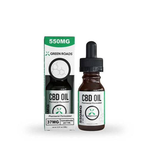 Green Roads 550MG CBD Oil (15ML) - Natty Supps