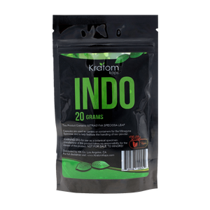 Kratom Kaps Indo Green Vein 24g 40 ct Capsules - Natty Supps