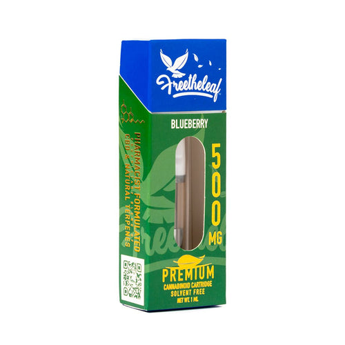 Green Roads Free the Leaf Blueberry 500mg Cartridge - Natty Supps